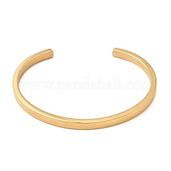 Manschettenarmreifen aus 304 Edelstahl&nbsp;BJEW-H644-08G