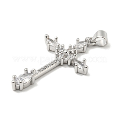 Стойки обшивки латунь микро проложить Циркон подвеску&nbsp;KK-F869-15P