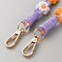 Ремни для телефона из хлопчатобумажной веревки&nbsp;AJEW-WH20026-01Q