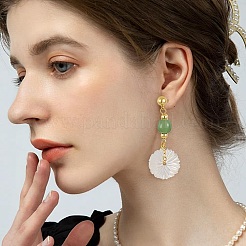 10 шт. резные бусины из натуральной ракушки FIND-GO0003-13