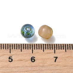 Прозрачные стеклянные бусины пикассо GLAA-P073-02