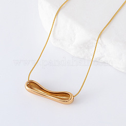 3 шт. европейские ожерелья из нержавеющей стали с подвеской в виде баклажана для женщин EI4889-2