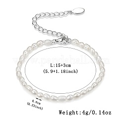 Браслеты из стерлингового серебра и пресноводного жемчуга для женщин RY7291-1