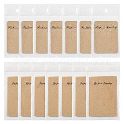 200 шт. 2 стиля прямоугольные картонные бумажные карточки для демонстрации сережек CDIS-FS0001-28