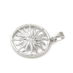 Латунные микро проложить кубического циркония подвески&nbsp;LS-KK-F914-02B-P