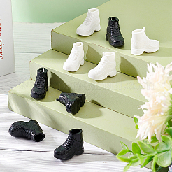 20 stücke 2 farben pvc kunststoff puppe turnschuhe schuhe&nbsp;DIY-OC0010-84