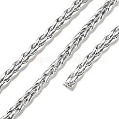 Cordone intrecciato in pelle PU a 3 strato&nbsp;OCOR-Q059-01O