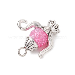 Подвески из окрашенного матового натурального состаренного агата&nbsp;PALLOY-JF04075-03