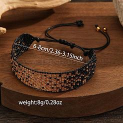 Браслеты из бисера и стеклянных бусин в богемном стиле для мужчин и женщин ZZ2040