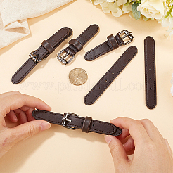 10 Set Knöpfe aus Kunstleder und Metalllegierung zur Taschenherstellung&nbsp;FIND-GF0009-64C