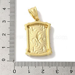 Placcatura ionica (ip) ciondoli in acciaio inossidabile 304&nbsp;STAS-Z075-11G