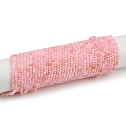 Нити бусин из натурального перуанского розового опала G-F798-A01-01C
