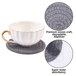 Держатели горячих горшков переплетения хлопковой нити DIY-NB0003-20