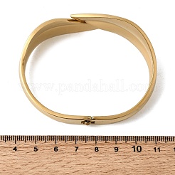 Шарнирные браслеты из нержавеющей стали 304&nbsp;BJEW-D408-12G