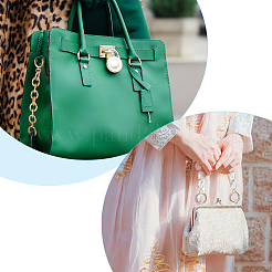 Цепочки на ремешке для телефона из пластикового жемчужного сплава FIND-WH0260-55LG