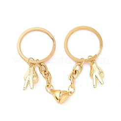 Сплав да жест кулон брелки KEYC-JKC00425-02