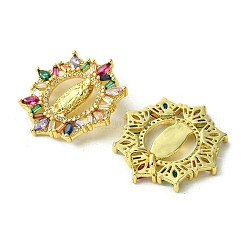 Латунные подвески из микро-паве KK-H472-52G