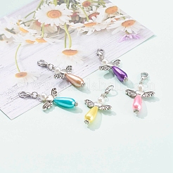 Имитация жемчуга акриловыми подвесками HJEW-JM00423