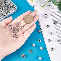 120шт 6 стильные бусины из сплава в тибетском стиле&nbsp;TIBE-NB0001-21