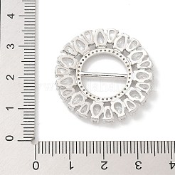 Пряжки из латуни с микропаве KK-K293-20P