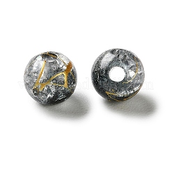 Прозрачных бусин акриловые треск&nbsp;DACR-D300-01D-8mm