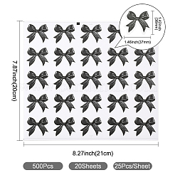 Наклейки с бантом pp&nbsp;DIY-WH20007-281B