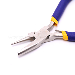 Круглые вогнутые плоскогубцы из углеродистой стали № 45 TOOL-WH0129-30