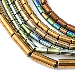 Гальванические нити из синтетических немагнитных гематитовых бусин&nbsp;G-K366-I01-01