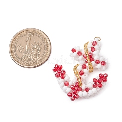 Подвески из стеклянного бисера в виде якоря для лодки PALLOY-MZ00534-01