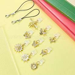 Bouchons anti-poussière mobiles en plastique 3 pièces&nbsp;HJEW-SW00230-07