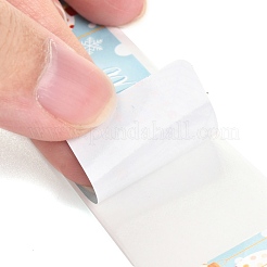 Versiegelungsaufkleber aus beschichtetem Papier&nbsp;DIY-A018-08A