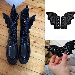 2 пара пряжек из искусственной кожи для обуви на Хэллоуин для самостоятельного изготовления аксессуаров для обуви&nbsp;AJEW-DJ0004-50