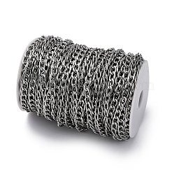 Оксидированные алюминиевые кубинские звенья цепи CHA-S002-02P