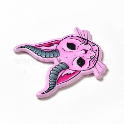 Акриловые подвески с принтом на хэллоуин MACR-K330-09B