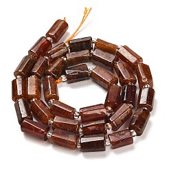 Гранат природный бисер нитей G-G068-A16-01