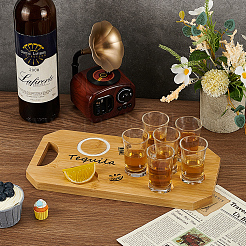 Подносы для подачи вина из бамбука ODIS-WH0025-200