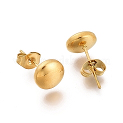 Ensembles de bijoux ronds et plats en acier inoxydable 304&nbsp;SJEW-M097-29G