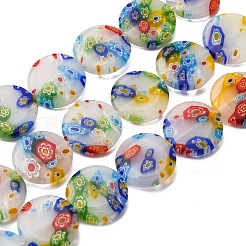 Ручной работы тысячецветник стеклянные бусины нитки LK139