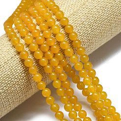 Натуральный Malaysia нефритовые бусы пряди&nbsp;G-L645-C01-4mm-23