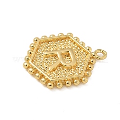 Латунные подвески&nbsp;KK-B126-01G-R