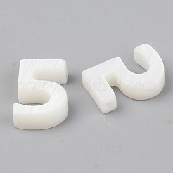 Бусины из натуральных пресноводных ракушек&nbsp;LS-SSHEL-R048-005-05