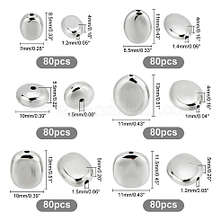 480шт 6 стильные пластиковые бусины ccb&nbsp;CCB-PH0001-22