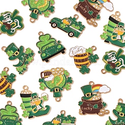 16 шт. 8 стиля подвески из сплава ко дню Святого Патрика&nbsp;ENAM-FS0002-85