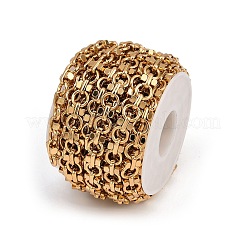 Кольцо из нержавеющей стали 304 с кубическими звеньями CHS-A019-05G