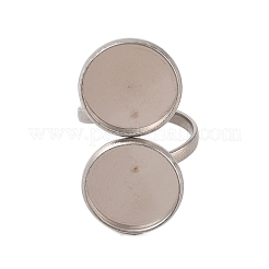 Accesorios de anillo de puño abierto de acero inoxidable 304 que no se deslustran&nbsp;STAS-E124-05K-P