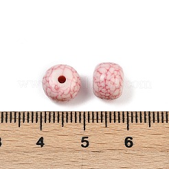 Акриловые бусины имитация бирюзы&nbsp;OACR-S047-14