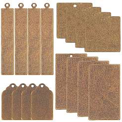 40 Stück 4 Metalletiketten&nbsp;KK-SC0002-08