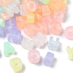 Светящиеся прозрачные акриловые бусины&nbsp;OACR-D038-01