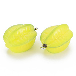 Подвески из непрозрачной смолы X-RESI-S356-077