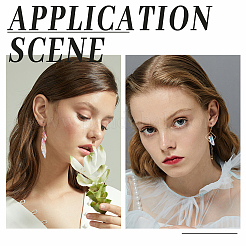 16 шт. аксессуары для сережек из смолы RESI-PH0001-47